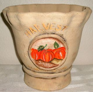 Tomato Flower Pot made in the Philippines Coated Terra Cotta