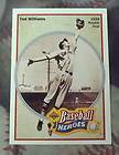 1991 UD BASEBALL HEROES #28 BOSTON RED SOX TED WILLIAMS