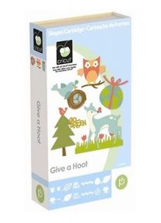 Cricut Give a Hoot Cartridge Brand New