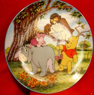   Winnie The Pooh A Little Fixing is Required Bradford Exchange Plate 98