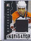 Donald Brashear 11 12 ITG Enforcers Instigator Jersey Card