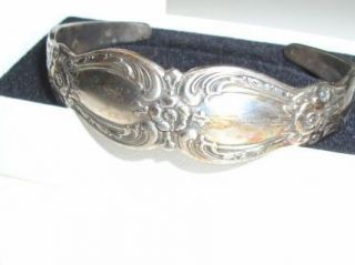 Rodgers & Bros. Silverplate Floral Heritage Spoon Bracelet, FREE 