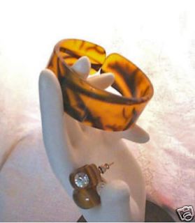 tortoise shell jewelry in Vintage & Antique Jewelry