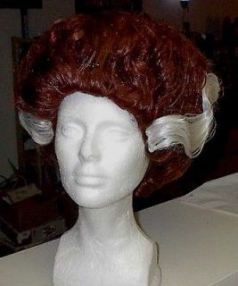Space Magenta Rocky Horror Bride of Frankenstein wig