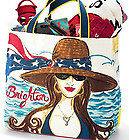 BRIGHTON Chic Ahoy Tote Purse Fashionista Great Carryall or Beach Bag 