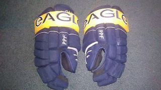 Pro Stock Buffalo Sabres Paul Gaustad Eagle PPF Hockey Gloves