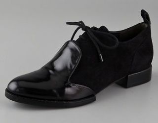 Brand New Alexander Wang patent leather and suede brogues 41 11