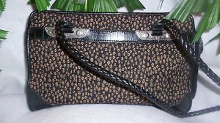 Awesome Bueno animal print puse in black/brown   great shape lots of 