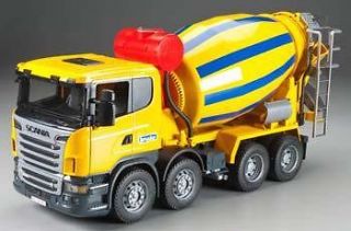 Bruder Toys America Scania Cement Mixer Truck BTA3554