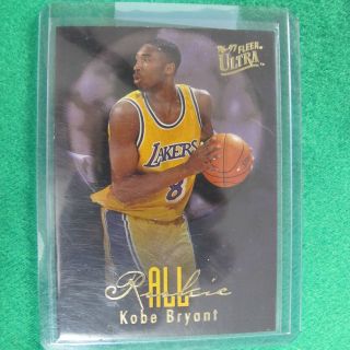 1996 97 Kobe Bryant RC Fleer Ultra All Rookie Lakers 3 of 15