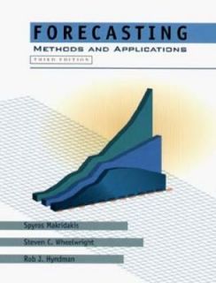 Forecasting Methods and Applications by Steven C. Wheelwright, Spyros 