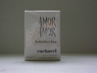 Amor Amor Forbidden Kiss Cacharel EDT 100ml NEW AND SEALED IN BOX