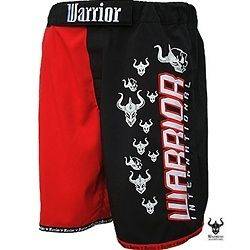 Brand New Warrior MMA Fight Shorts Red and Black With Tags