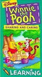 Disney Winnie The Pooh Sharing & Caring VHS Video Kids