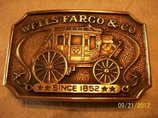 wells fargo belt buckle in Clothing, 