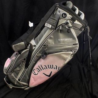   Warbird Xtreme 7 Way Top 9 Silver/Pink/Bl​ack Calloway Stand Bag