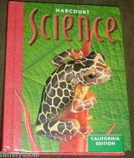 HARCOURT 5TH GRADE 5 SCIENCE LIFE EARTH PHYSICAL TEXT HOMESCHOOL