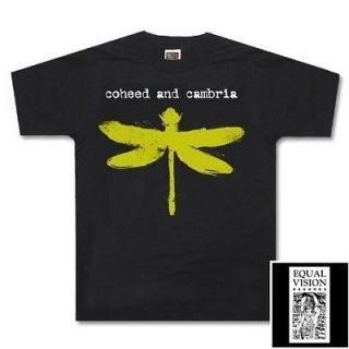 COHEED AND CAMBRIA dragonfly T SHIRT NEW S M L XL authentic