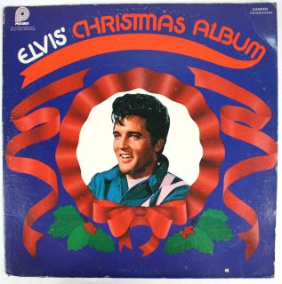   PRESLEY Vinyl Record ELVIS CHRISTMAS ALBUM CAMDEN CAS 2428 STEREO