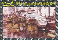 Caesar Miniatures Battlefield Series HB01   WW2 Panzergrenafiers 1943 