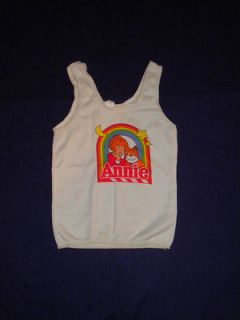 1980S LITTLE ORPHAN ANNIE MOVIE USED SIZE 8/10 KNIT CAMISOLE