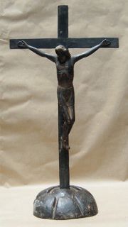 Philippines Antique c1900s Crucified Jesus Christ Crucifix Santo 