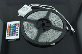 5M 3528 RGB Waterproof 300 LED Strip Light + IR remote controller SLM 