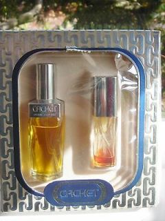 used vintage Prince Matchabelli Cachet gift set with cologne, perfume 