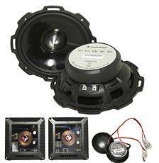   Fosgate T2652 S 6.5 400 Watt Aluminum Component Car Speakers 6 1/2