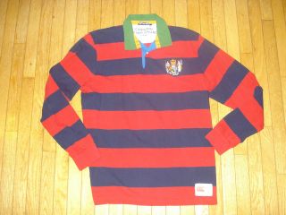 CANTERBURY OF NEW ZEALAND MENS LONGSLEEVES RUGBY POLO SHIRT SIZE XL 