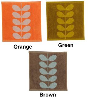 Orla Kiely STEM Face Towel Cotton 100% from Japan