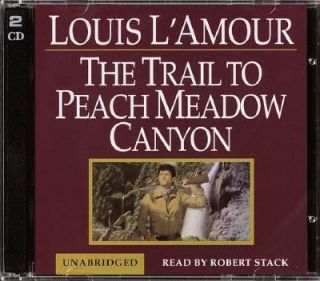 The Trail to Peach Meadow Canyon by Louis LAmour 2001, CD, Unabridged 