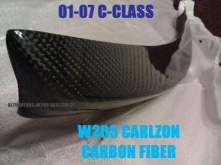 BENZ W203 carlsson carbon fiber trunk spoiler 00 07 c200 c180 c280 c32 