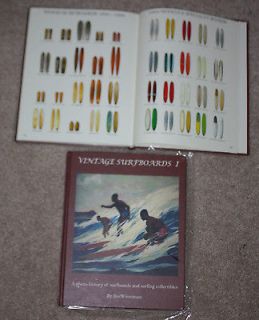 Vintage Surfboards 1 NEW Book hardcover signed and numbered