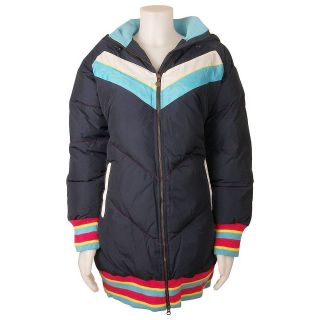 Adidas Carlo Gruber Coat Jacket Navy Womens Front Zipper Size L 