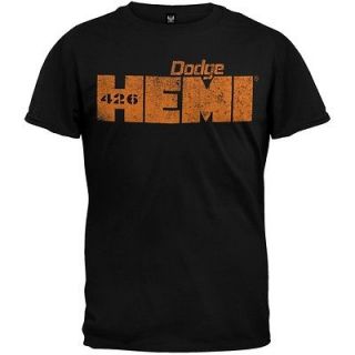 Dodge   Distressed Hemi 426 Logo T Shirt Automotive Car Mark Tee Shirt