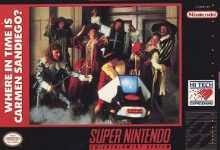 Where In Time Is Carmen Sandiego Super Nintendo, 1992