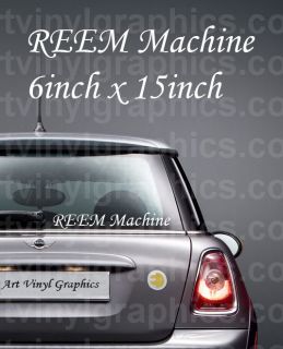   Only Way Is Essex   REEM Machine   Vinyl Wall Art Car Sticker Latest