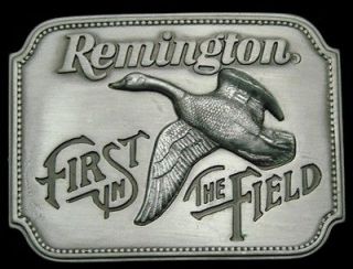   1980 ***REMINGTON**​* FIRST IN THE FIELD CANADA GOOSE BELT BUCKLE
