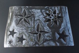 Stars Set Stencil Airbrush Painting Art Card making Paper Craft A4