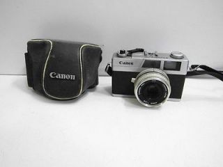 CLASSIC CANON CANONET 28 35MM CAMERA WITH 40MM 12.8 LENS AND CASE 
