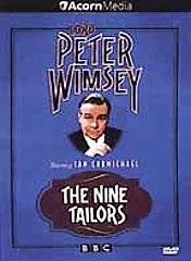 Lord Peter Wimsey   The Nine Tailors DVD, 2001, 2 Disc Set