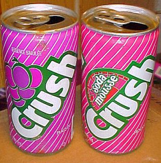 CRUSH Cans  280ml BiLingual Canadian cans, Toronto, Ontario CANADA