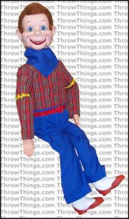 Howdy Doody Deluxe Upgrade Ventriloquist Dummy Doll Puppet With Moving 