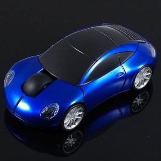 Car Shape USB Laptop Computer Wireless Mouse for Windows 98/Me/NT 