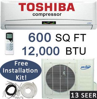   Split Air Conditioner & Heat Pump Air Con 12,000 btu AC Unit Ductless