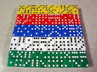 Lot of 100 Colored 16mm Dice D6 Casino Gaming **Fast Ship**