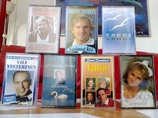   LOT OF FINNISH CASSETTE ~ RETRO HITS ~ GREAT CONDITION ~ C CASSETTES