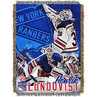 Henrik Lundqvist New York Rangers NHL Woven Tapestry Throw Blanket 