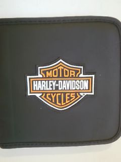 HARLEY DAVIDSON CD DVD Case Holds 24 Biker Motorcycle S